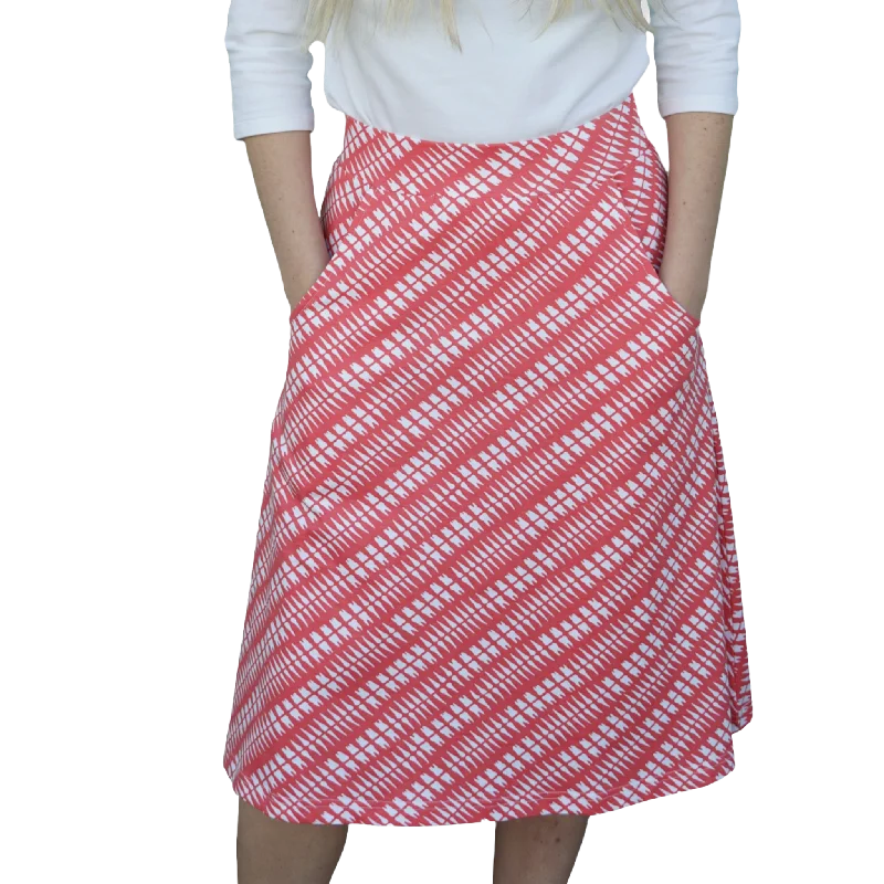 Women's High-Fashion Attire Casual Chic Clean Teeth A-Line Skirt [FINAL SALE]