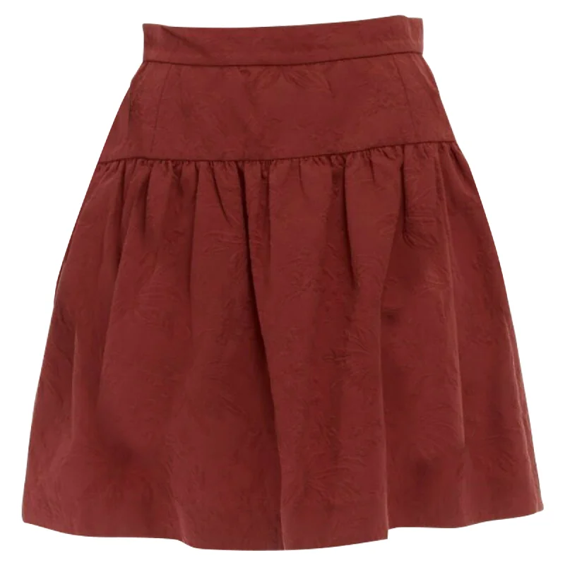 Women's Work Outfit For The Office Hot Picks Dolce & Gabbana cotton floral jacquard pleated mini skirt Women's Work Outfit For The Office Hot Picks Dolce & Gabbana cotton floral jacquard pleated mini skirt