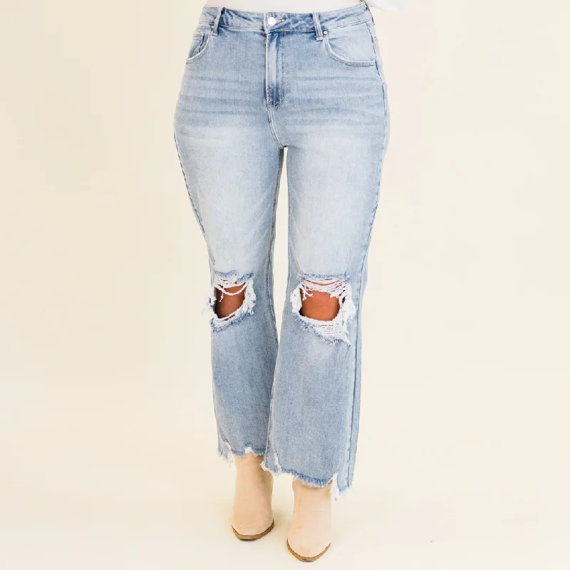 Season Sale No Secrets Jeans, Light Wash