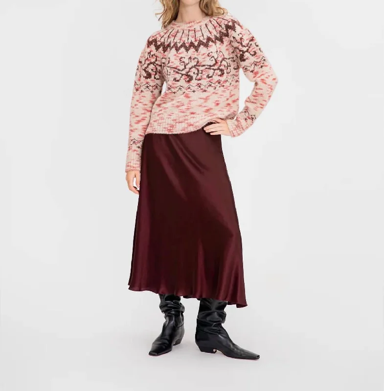 Women's Clothes For Outdoor Events Brand Name Clothing Discount Extravaganza Duke Fair Isle Knit Sweater In Taupe Multi Women's Clothes For Outdoor Events Brand Name Clothing Discount Extravaganza Duke Fair Isle Knit Sweater In Taupe Multi