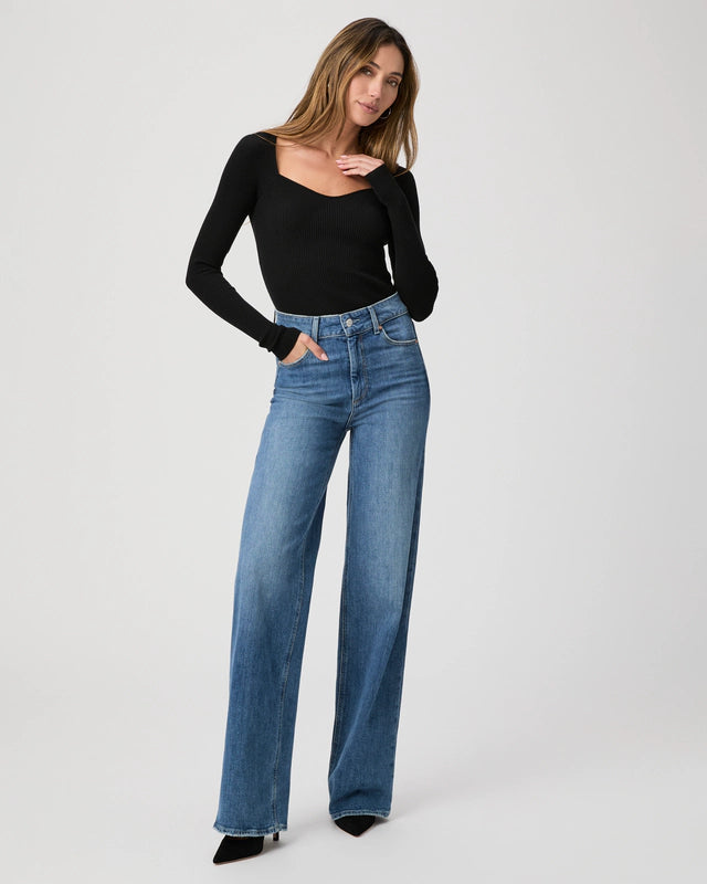 Final Clearance Sasha Wide Leg Jean - Stefania