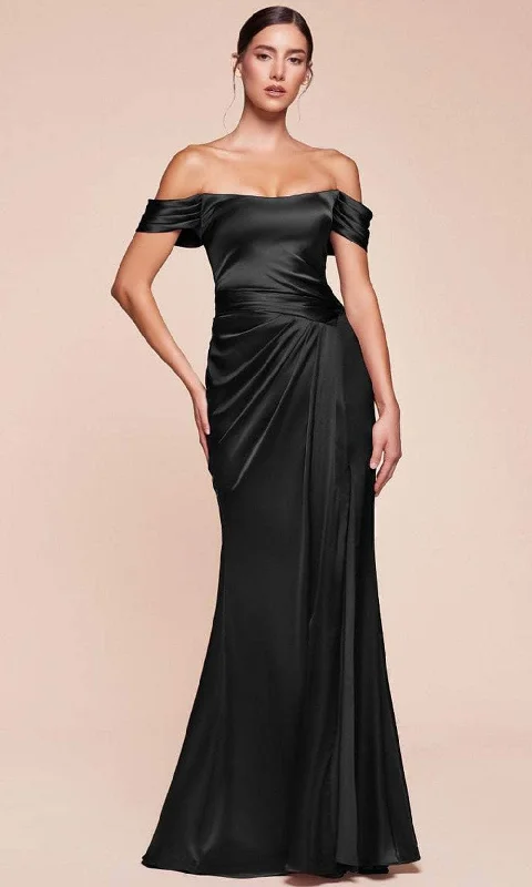 Eco Friendly Fashion Sale Ladivine 7452 - Corset Satin Long Gown