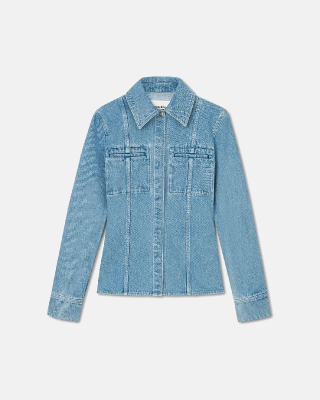 Flash Sale Fever Mireio - Denim Shirt - Eco Light Wash