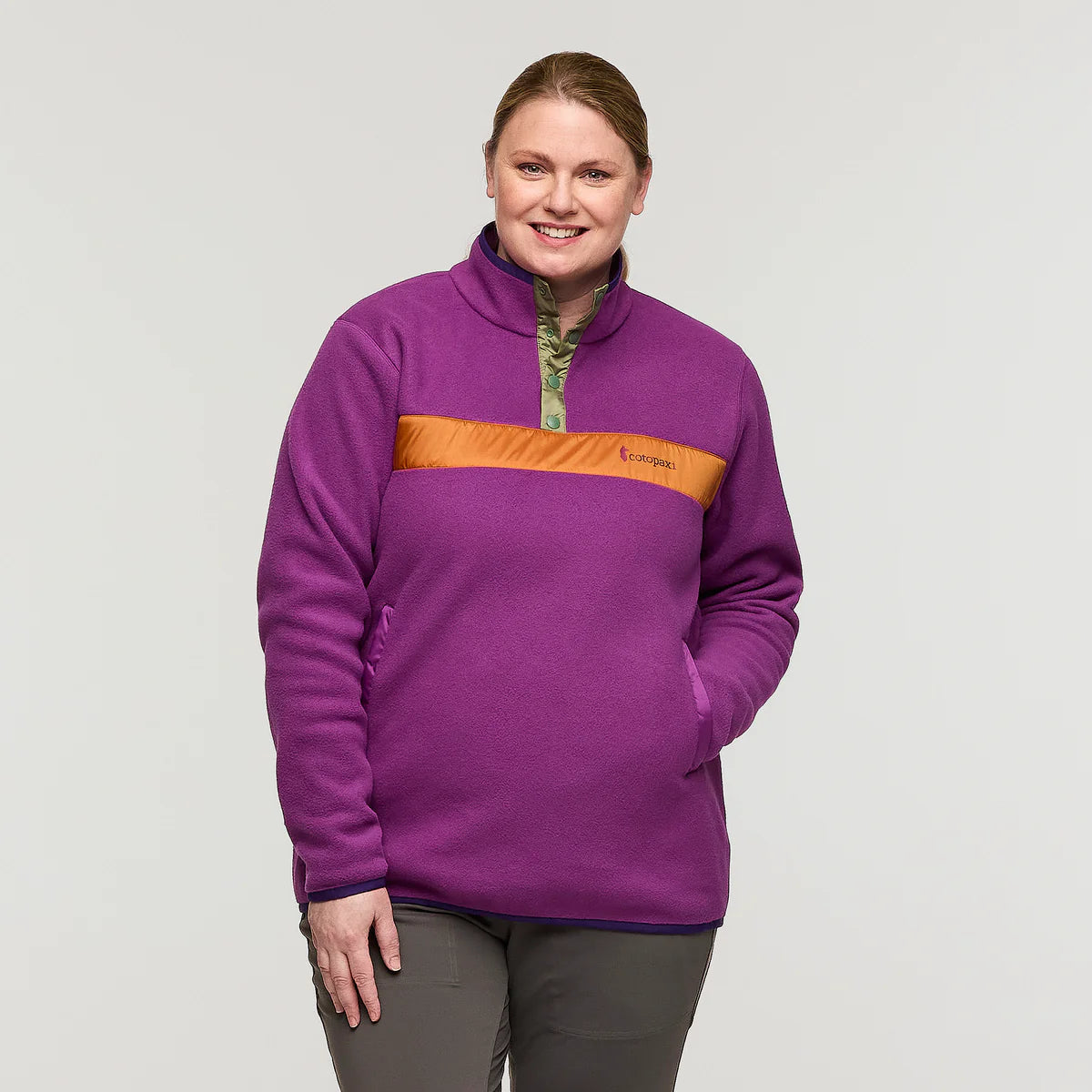 All Season Basics Discount Women's Teca Fleece Pullover