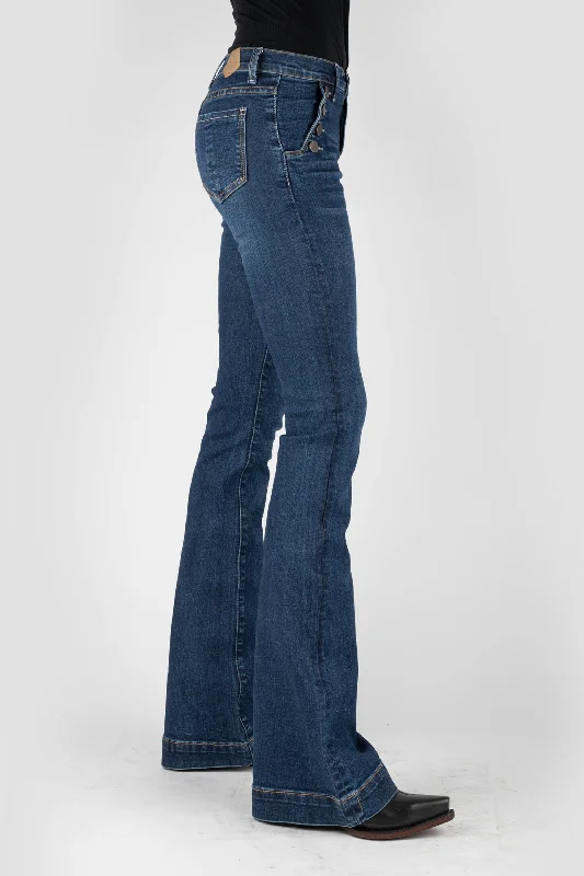 Exclusive Sale WOMENS 4 BUTTON FRONT POCKET JEANS