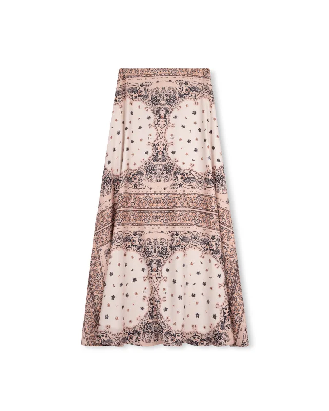 Charming Women's Outfit For Special Occasions Unbeatable Prices Printed Maxi A-Line Skirt Charming Women's Outfit For Special Occasions Unbeatable Prices Printed Maxi A-Line Skirt