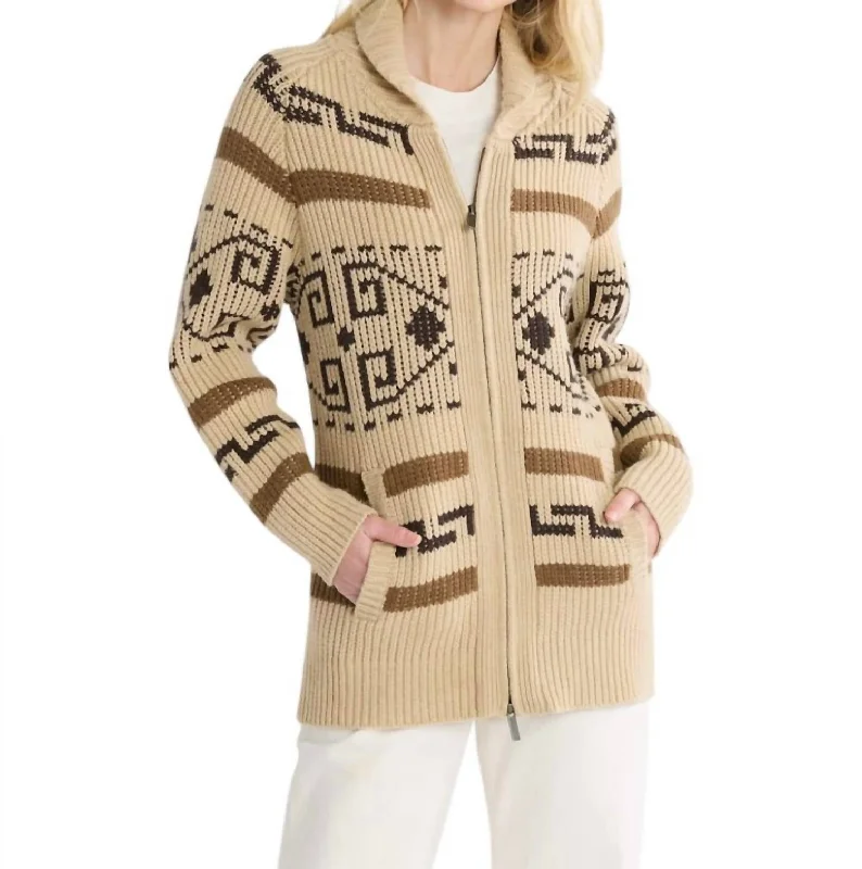 Exclusive Deals Online Westerley Cardigan In Tan/brown