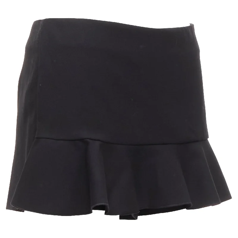 Mother's Day Special Valentino Garavani ruffle hem mid rise shorts skirts skorts