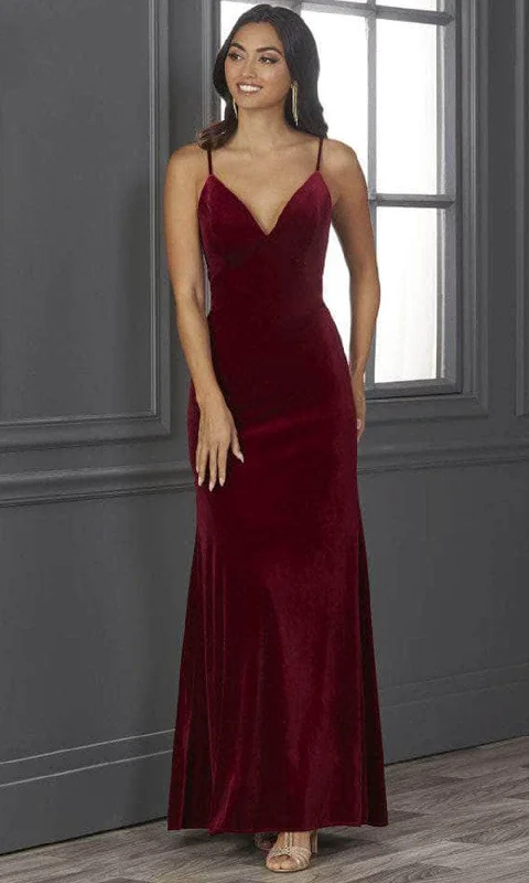 Summer Fashion Christina Wu Celebration 22135 - Sleeveless V-Neck Long Dress