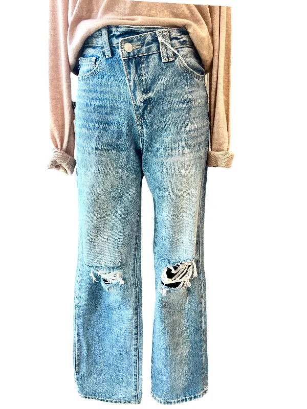 Women's Travel Garments Fashion Forward The Bianca Straight Jeans