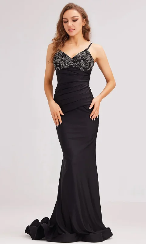 Style Your Wardrobe J'Adore Dresses J23004 - Sleeveless Trumpet Prom Dress