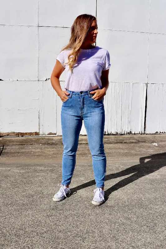 Women's Professional Garments Vintage Inspired Fashion Sale High Waisted Denim Jeans Women's Professional Garments Vintage Inspired Fashion Sale High Waisted Denim Jeans