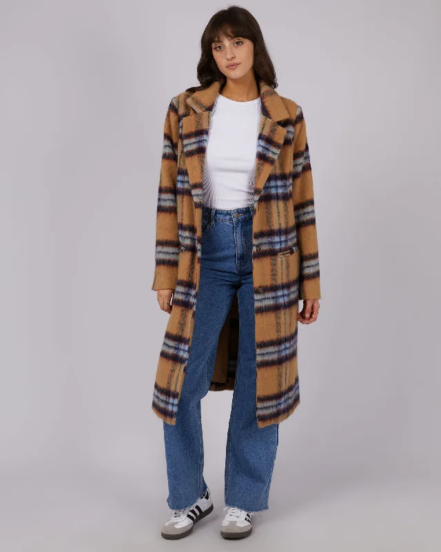 Trend Alert All About Eve Aubrey Check Coat