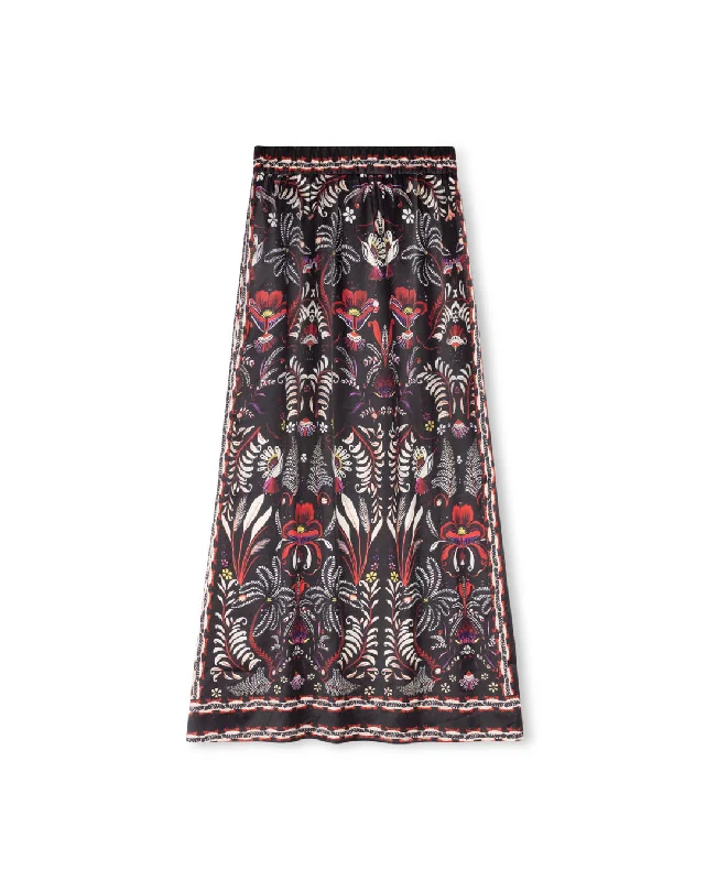 Women's Active Outfit For Fitness Best Deals Of The Season Maxi Printed Trimmed Skirt Women's Active Outfit For Fitness Best Deals Of The Season Maxi Printed Trimmed Skirt