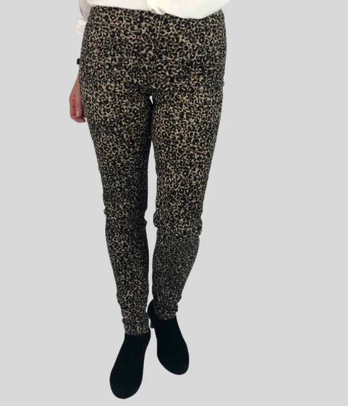 Trend Alert Animal Print High Waisted Jeggings