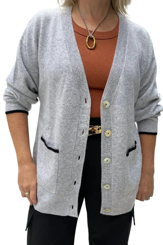 Huge Discounts This Week Bear Cardi In Grey/black