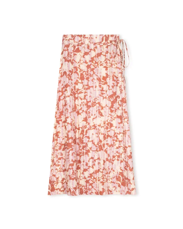 Style Versatile Women's Collection Floral Wrap Skirt